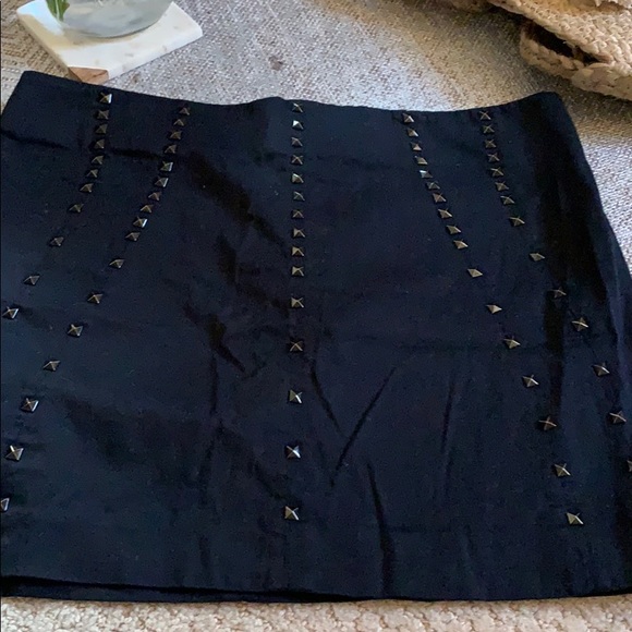 Express Studded Mini Skirt - Picture 2 of 5
